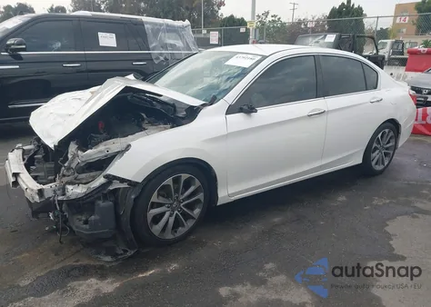 2014 Honda Accord Sport из США, поврежденный, VIN 1HGCR2F54EA187604